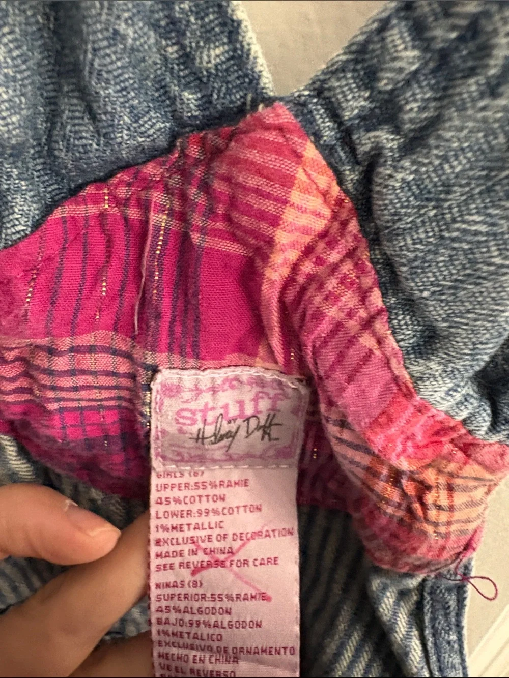 Stuff by Hillary Duff soft blue